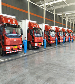 常州到潍坊物流公司车辆展示