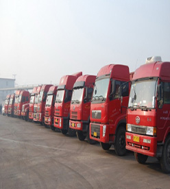 常州到潍坊物流车辆展示